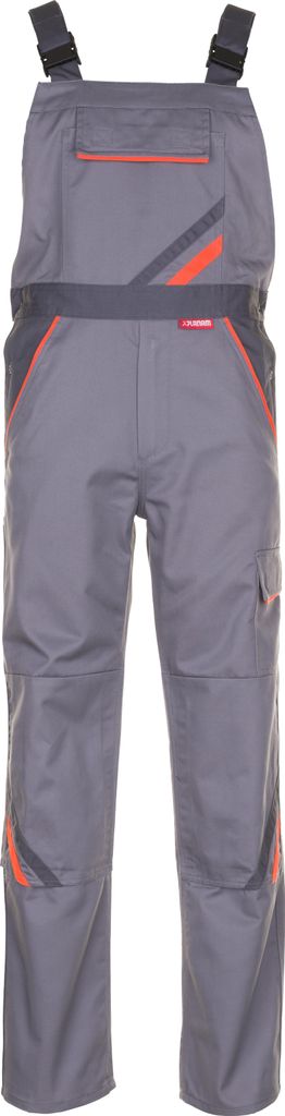 Größe 64 Herren Planam Visline Latzhose zink orange schiefer Modell 2430