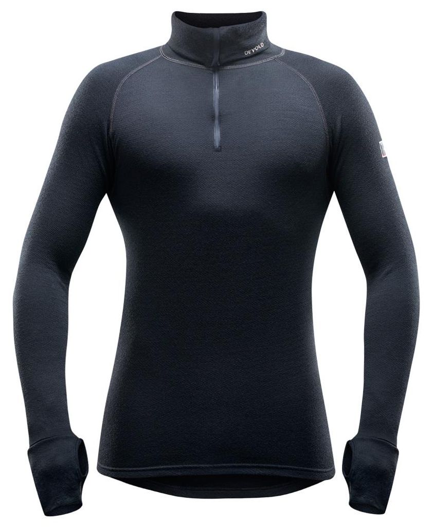 Devold EXPEDITION ZIP NECK Herren BLACK XXL