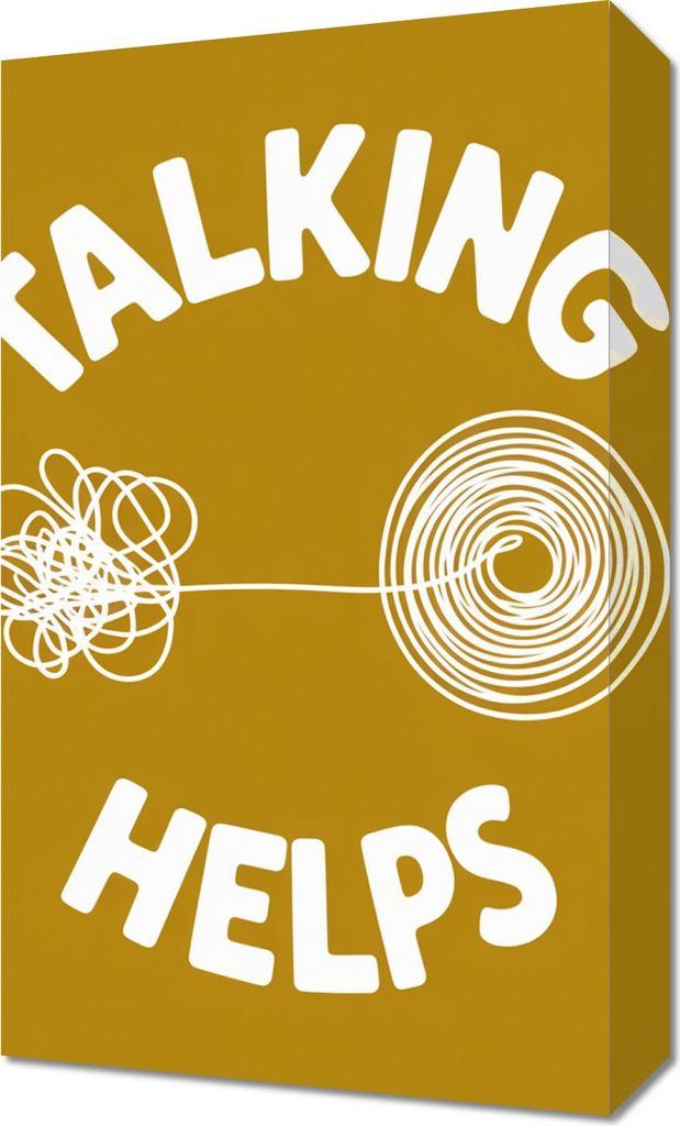 Bild 30x50cm Bild 70x100cm Motivationsaffirmation Retro Vintage für das Wohnzimmer Talking Helps