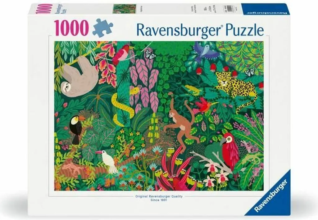 Puzzle Ravensburger 1000 pièces : Finition parfaite et carton haut de gamme