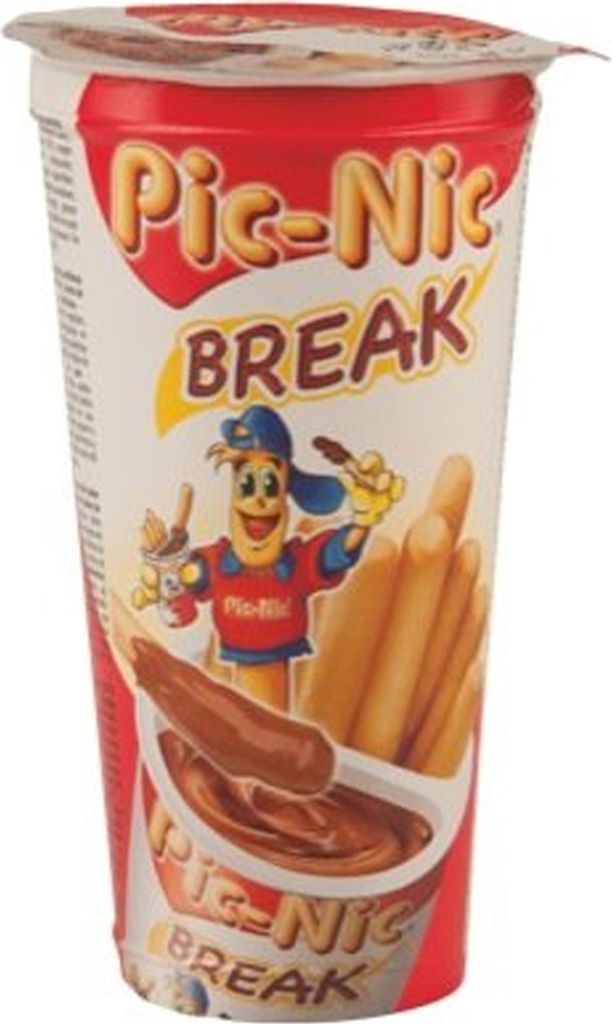 PicNic Break Becher mit Gebäckstangen und flüssiger Kakao Produktbild 