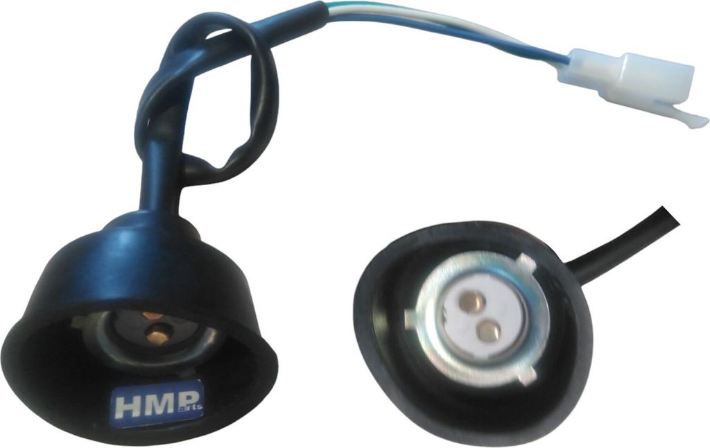 Lampenfassung mit Tülle Abblendlicht/Fernlicht für Birne 12V 18/18 Watt ATV Quad