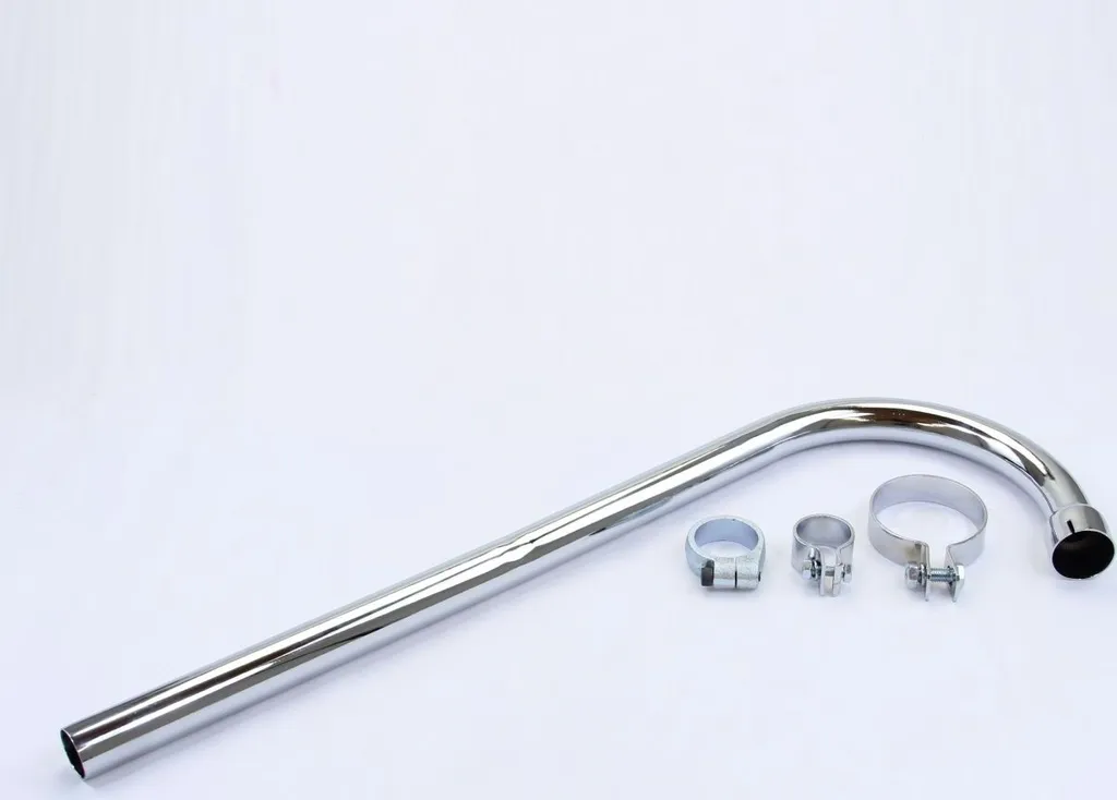 Échappement avec Coude SET pour Zündapp C CS 50 et GTS 50 Type 517