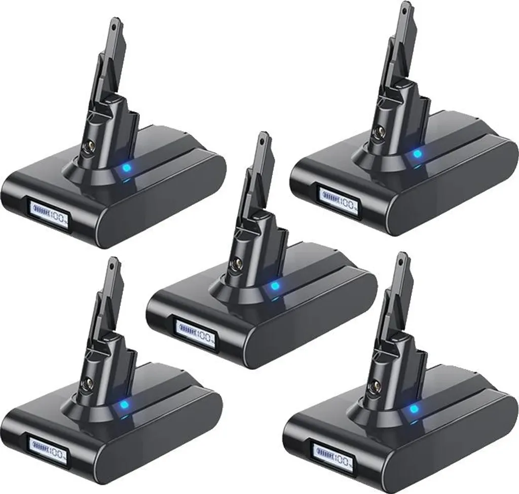 Réparer votre aspirateur : batterie 6500 mAh de secours - Lot de 5 unités