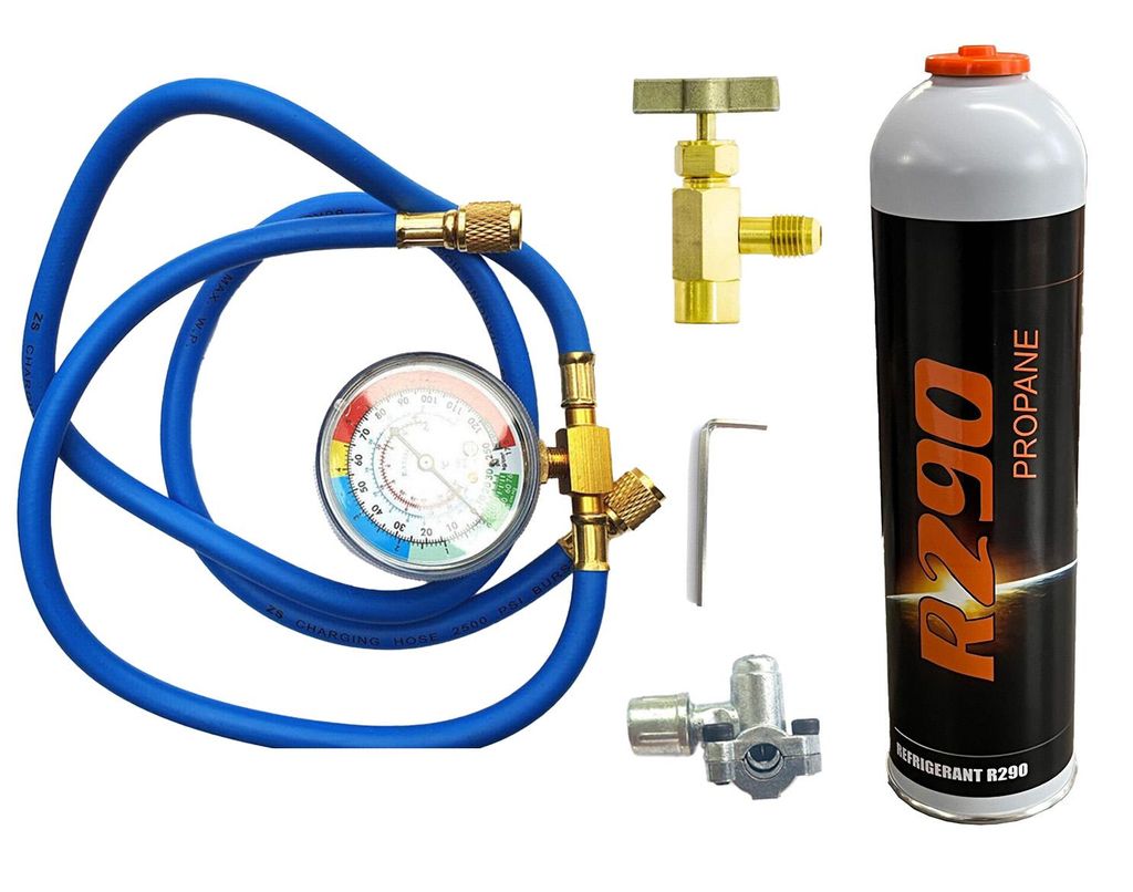 Kit de réparation Kit de remplissage R290 avec tuyau Image du produit 