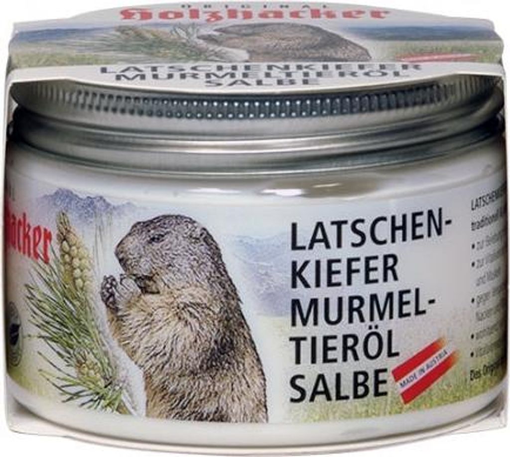 Holzhacker Latschenkiefer Murmeltieröl Masť 150 ml Tiegel Obrázok produktu 