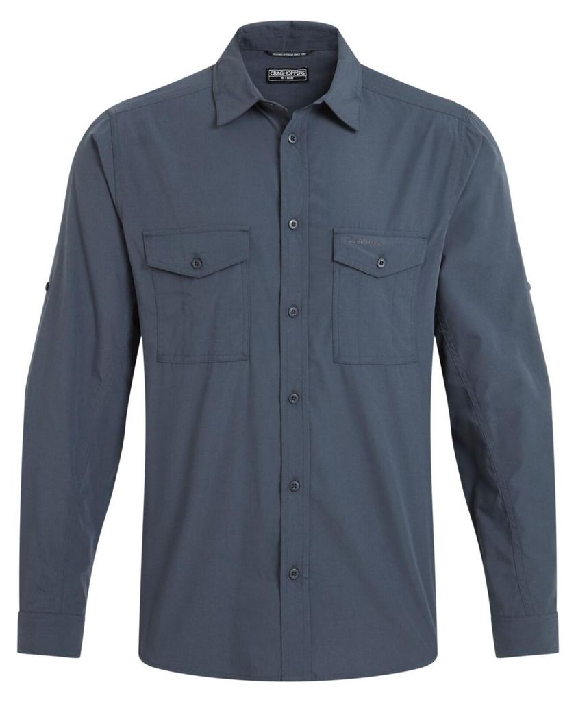 Chemise à manches longues Kiwi II Homme XL bleu - ombre Image du produit 