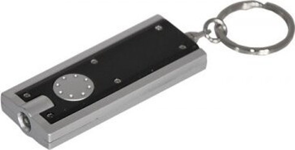 HQ TORCH-L-741, Trinket, Grau, Weiß, Kunststoff, LED, 3V, CR1220