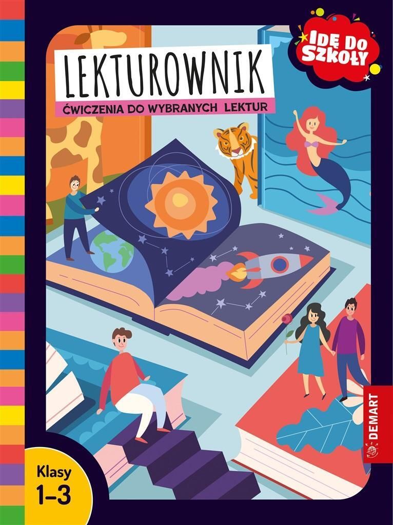 In die Schule gehen. Lekturownik. Æwiczenia do wybranych lektur. Klassen 1-3 Karolina Glinka-Komorowska (Buch auf Polnisch)