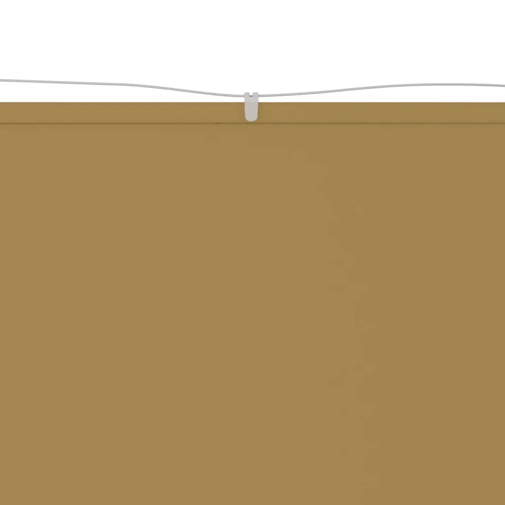 Maison Exclusive Tenda Verticale Beige 60x600cm - Tessuto Oxford UV - 3