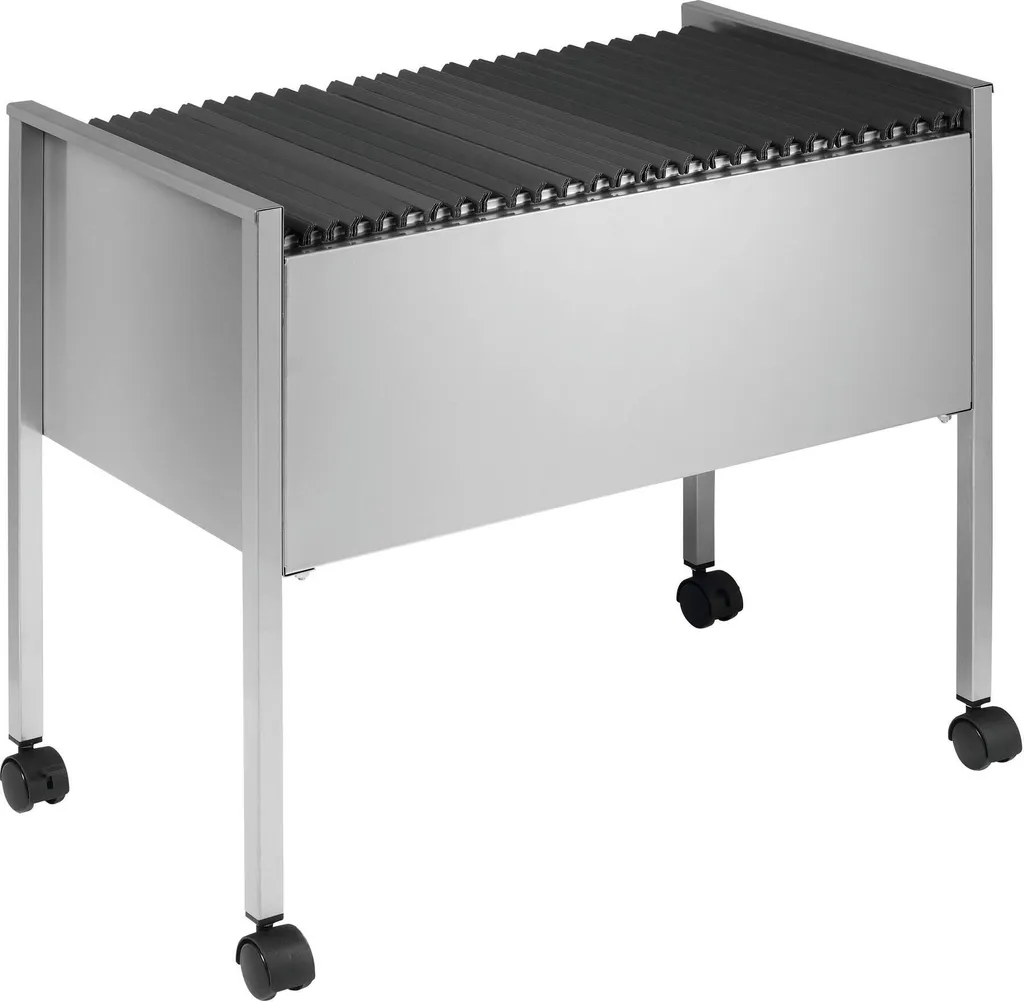 Carrello Portadocumenti Durable Economy 80 A4 Argento 309523