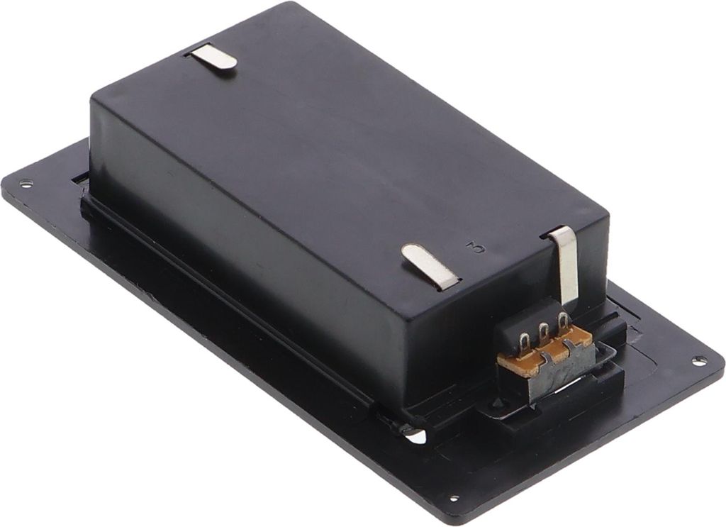 Batteriefach - 2x AA (3V), Intern / Gehäusemontage mit Deckel