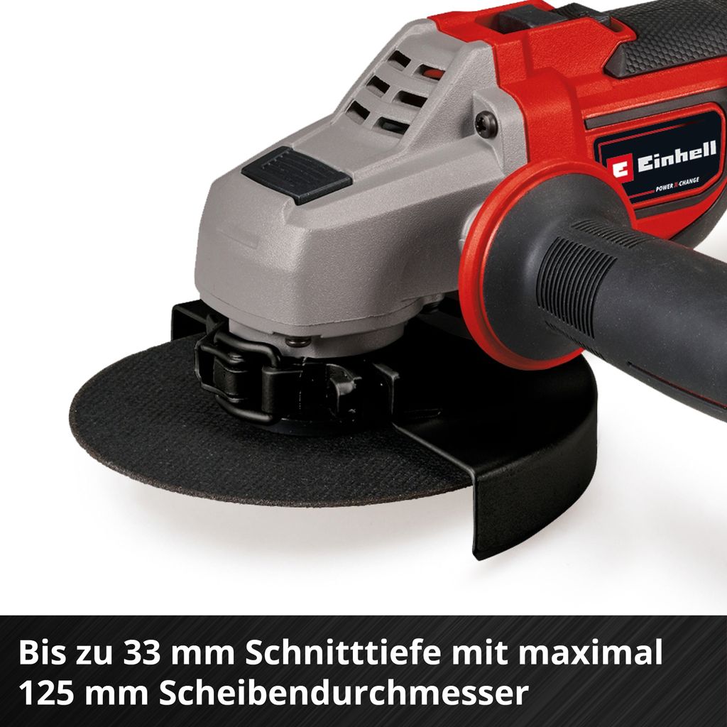 Akumulatorowa szlifierka kątowa Einhell TP-AG 18/125 CE Q Zdjęcie produktu 18