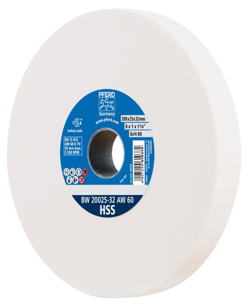 PFERD 39008442, 3350 RPM, 3,2 cm, 20 cm, 25 mm, 60 g, 1 Stück(e)