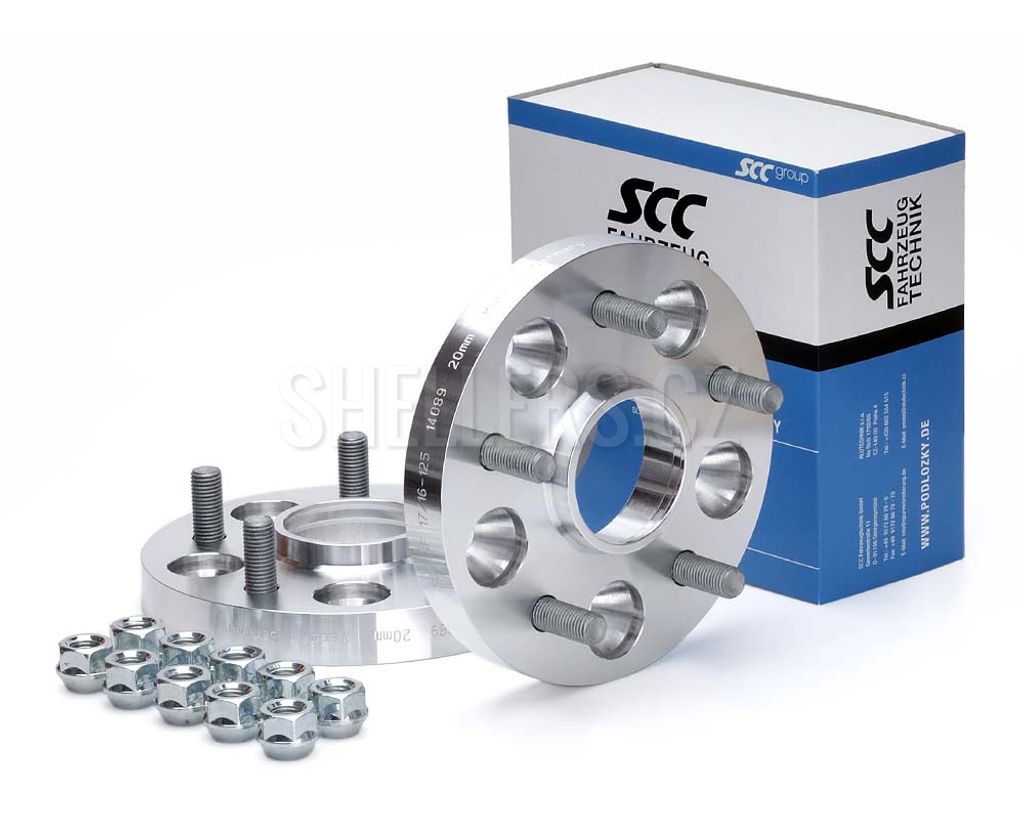 SCC Spurverbreiterungen Spurplatten 2x25mm 14003S für Porsche 911 Cabriolet 911 Targa 924 928 944 Cabriolet 968 Ca Distanzscheiben