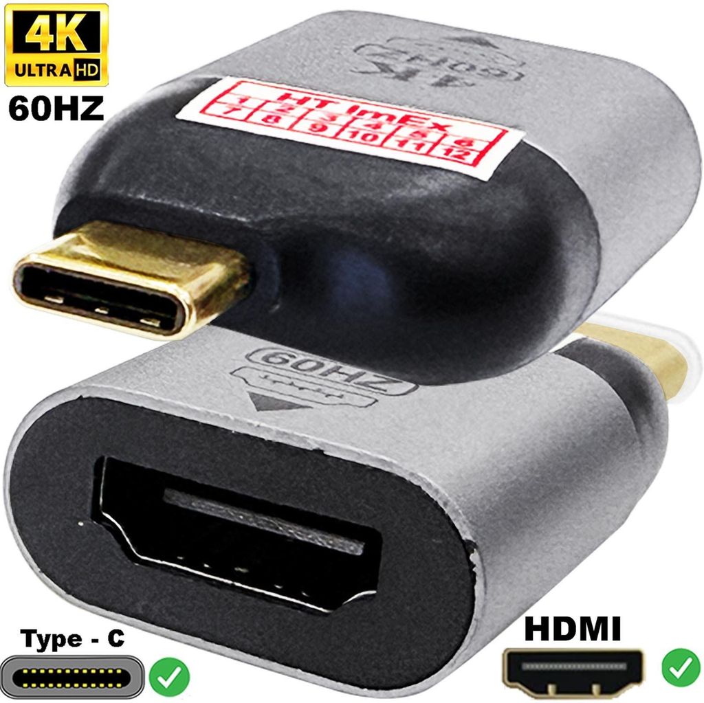USB Typ C zu HDMI Konverter 4K Ultra HD 3D Adapter für Smartphone PC TV Projektor