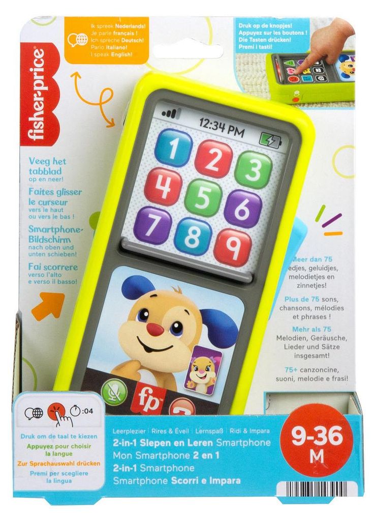 Fisher-Price Smartphone interaktives Spielzeug für Produktbild 