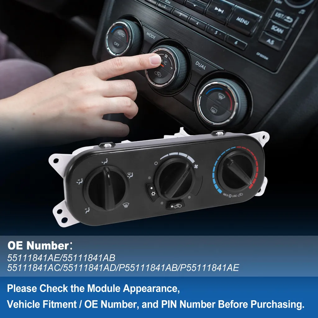 Module Climatisation Jeep Wrangler 2007-2010 - Référence 55111841AE - 4