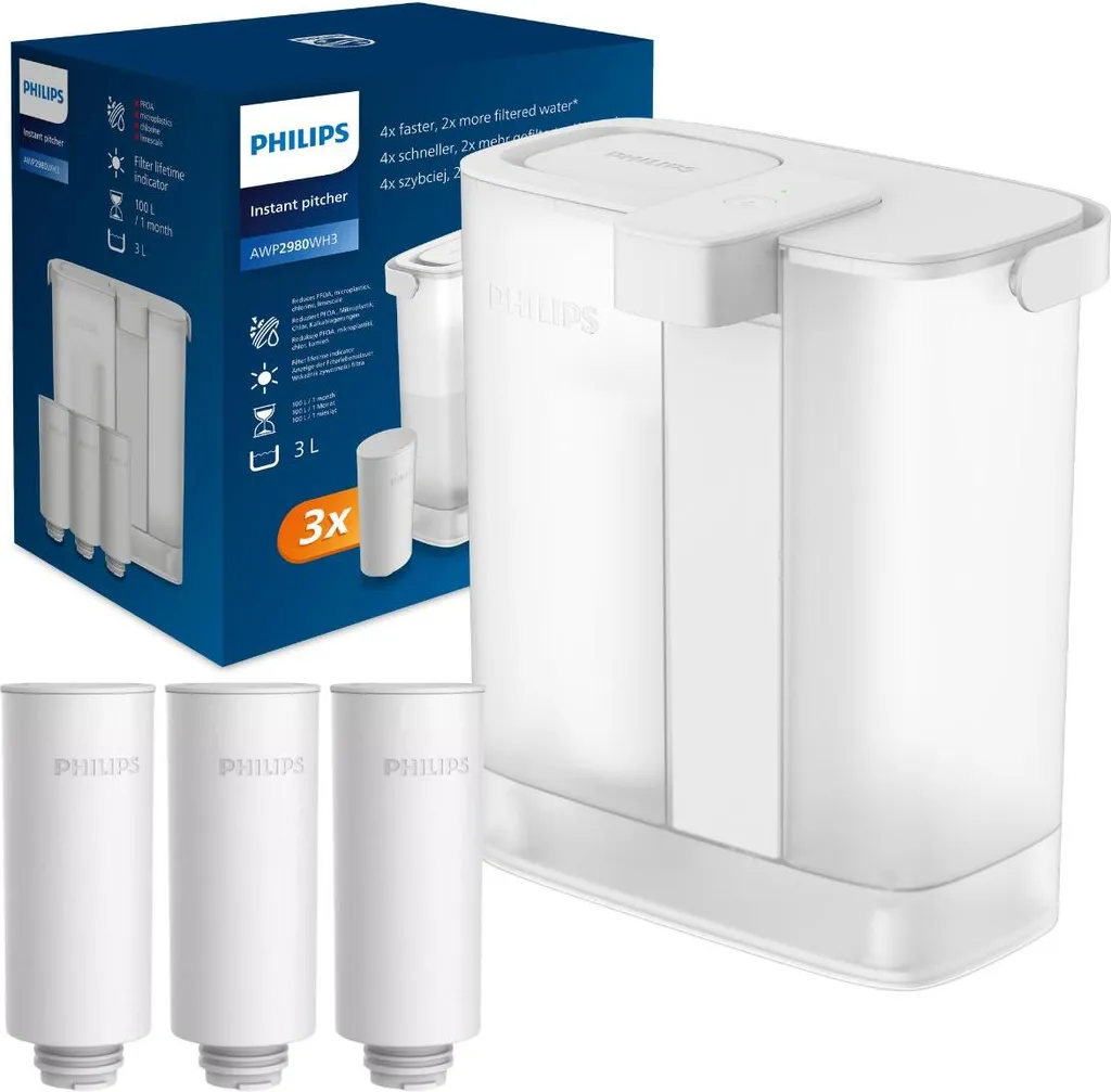 Philips AWP2980WH3: Addio Plastica | Filtro Acquo Istantaneo