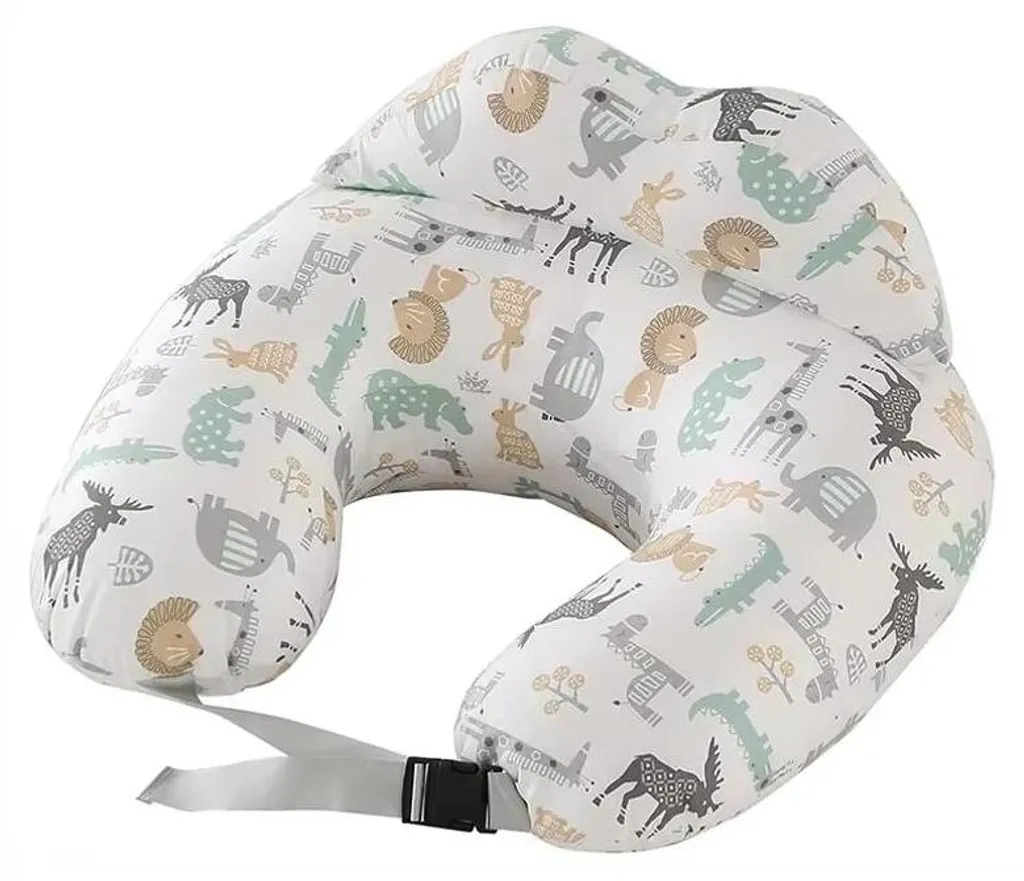 Coussin d'allaitement contre mal de dos, réglable et motifs animaux