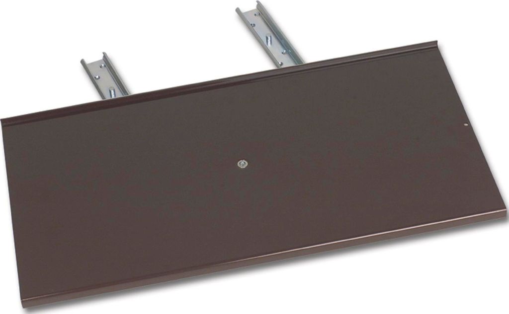 OMGE TV-Teilauszug 650 x 350 mm Stahl schwarz beschichtet Produktbild 