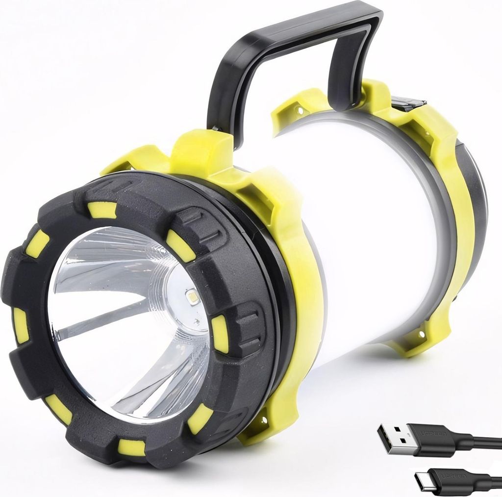 Latarka lampa akumulatorowa warsztatowa z rączką IP6 240 m Zdjęcie produktu 