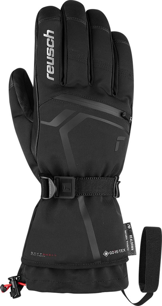 Reusch Down Spirit GTX 7702 black / silver 8,5