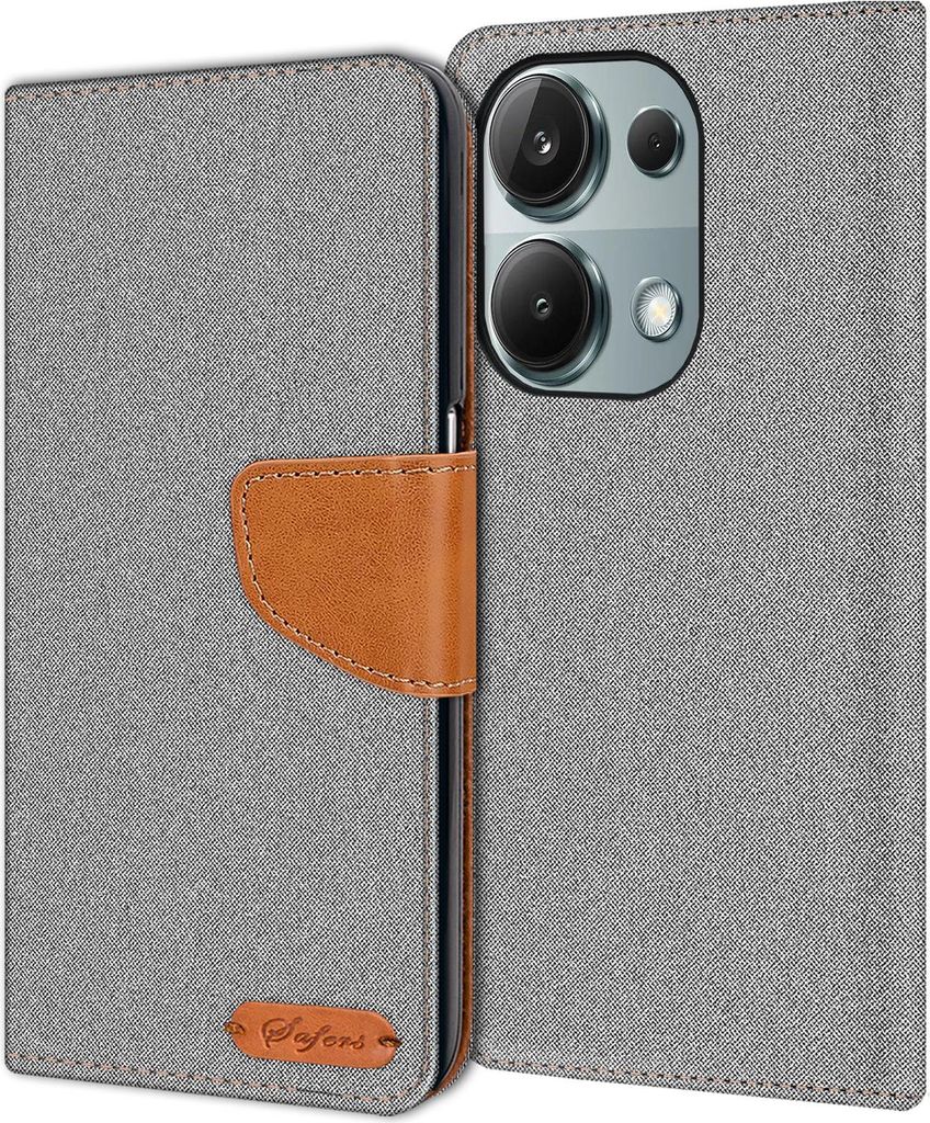 Klapp Hülle Xiaomi Redmi Note 13 Pro 4G Handyhülle Tasche Flip Case Schutz Hülle Book Cover
