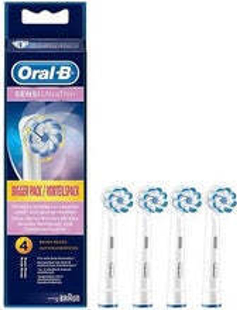 Oral-B EB 60-4, 4 Stück(e), Blau, Weiß Produktbild 3