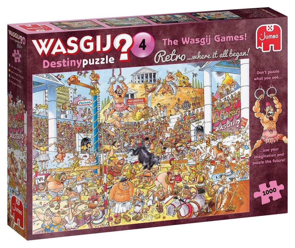 Jumbo Spiele Jumbo Wasgij Retro Destiny 4 1000 Teile Puzzle Produktbild 