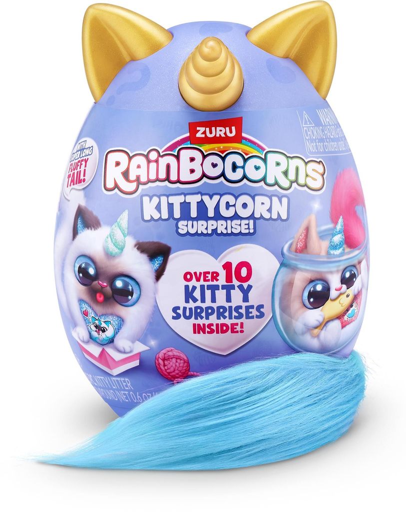 Rainbocorns Kittycorn prekvapenie ružový chvost Obrázok produktu 