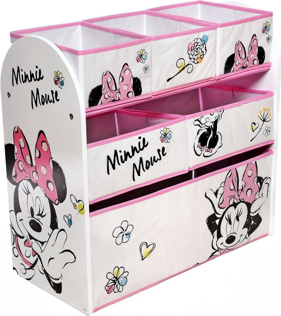 Disney Minnie Aufbewahrungsmöbel mit 6 Körben Produktbild 