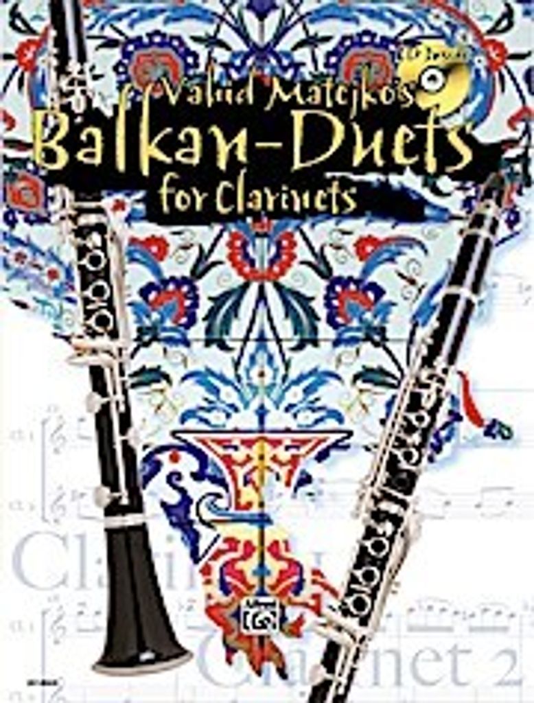 Vahid Matejko's Balkan Duets for Clarinets