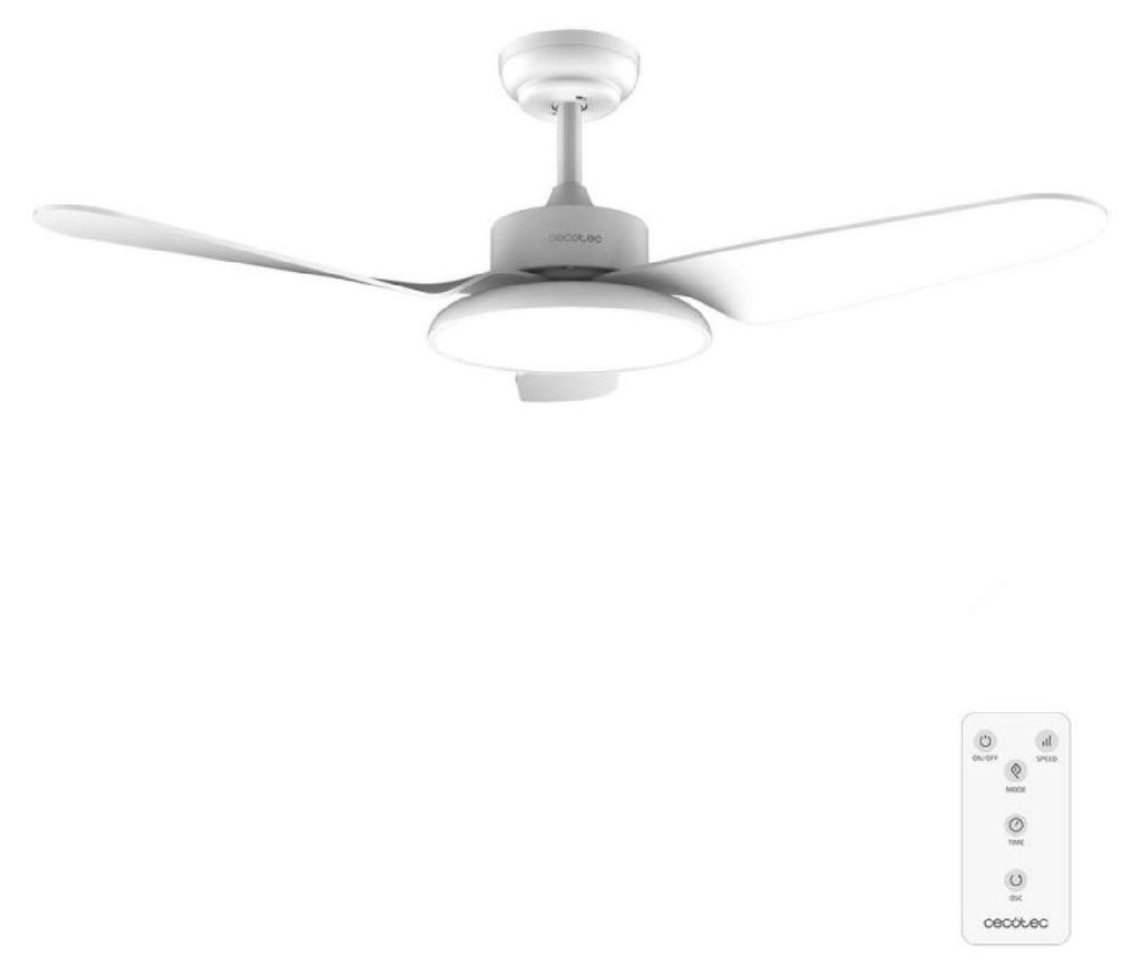 Cecotec EnergySilence Aero 5240, Haushalts-Lamellenlüfter, Weiß, Zimmerdecke, 109 cm, 8 h, IP44