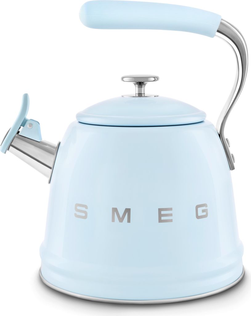 Smeg WKF01PB Wasserkocher 2,3 l Blau, Edelstahl