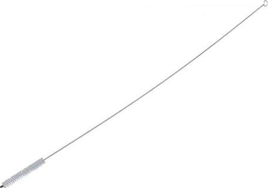 Bierleitungsbürste Nylon - Länge 128 cm - Ø 2,5 cm - Mit Aufhängung und galvanisiertem Draht