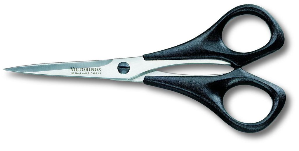 Haushaltsschere schwarz 13 cm Edelstahl rostfrei Produktbild 