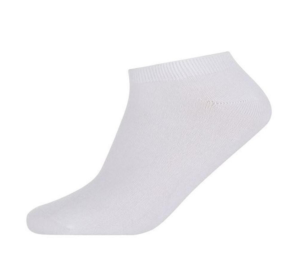 12 Pack Herren Sneaker Bambus Socken Weiß 40-44 Viskose ohne Naht A-07