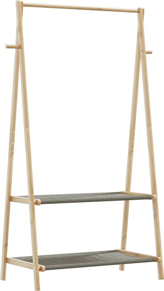 Appendiabiti Luxury Bambù 96cm | Stand Vestiti Design Minimal