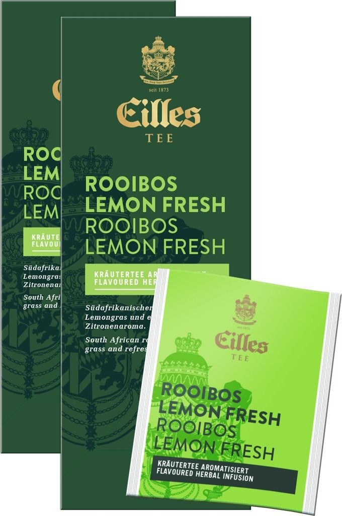 EILLES TEE Teebeutel Rooibos Lemon Fresh, Sparpack mit Produktbild 