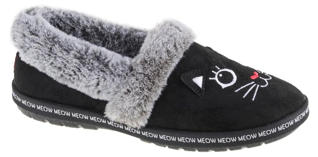 Czarne kapcie Skechers D., rozmiar 41 Zdjęcie produktu 