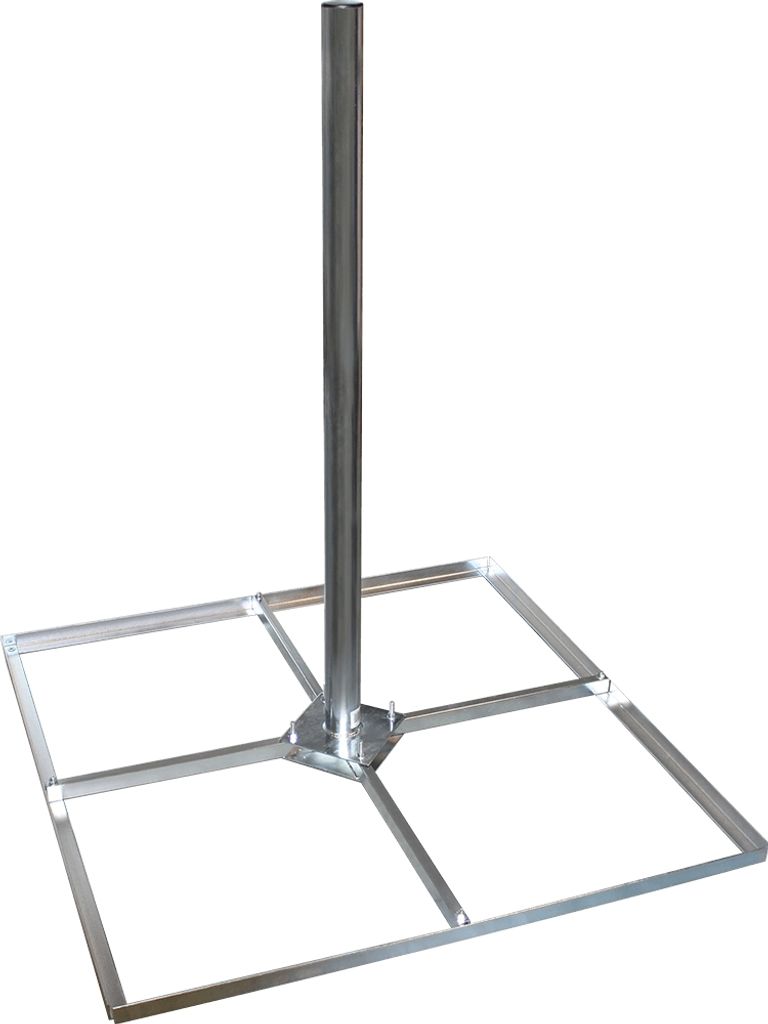 Megasat Balkonständer, Edelstahl, Stahl, 1055 mm, 1055 mm, 1250 mm, 14,5 kg