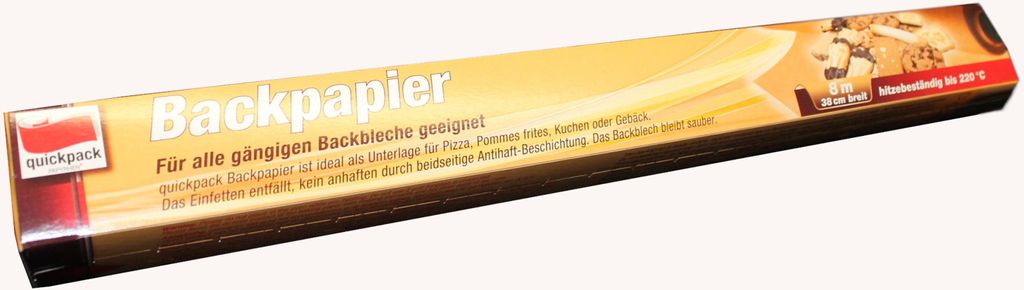 Quickpack Premiumline Backpapier 30 cm x 5 m