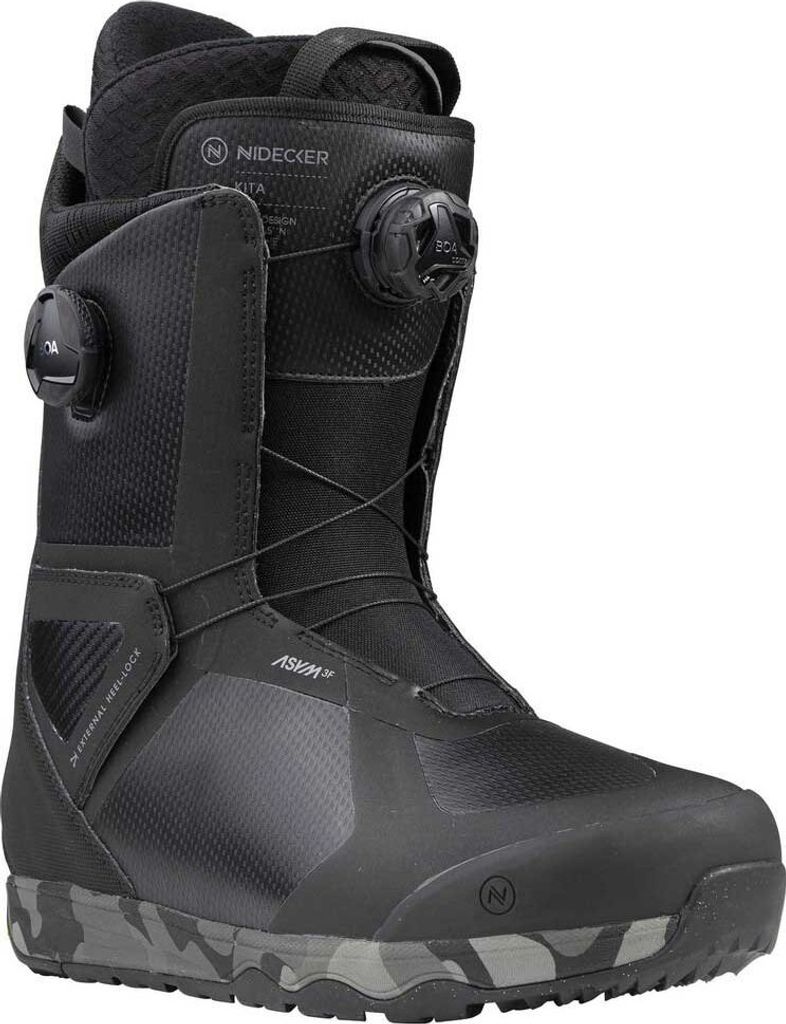 Nidecker Kita Snowboardschuhe Schwarz 26 Schwarz 26