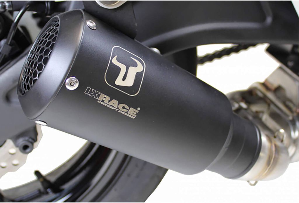 IXRACE MK2 Edelstahl-Endtopf für Kawasaki Z 900 2020- (ZR900F)