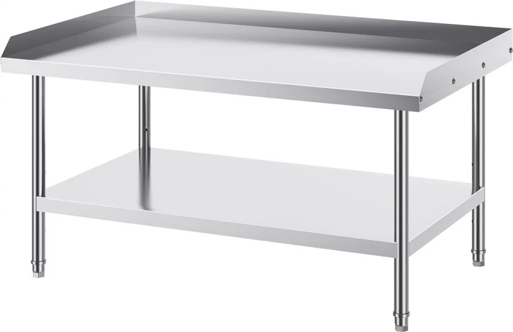 Table de cuisine robuste 1219x762mm en acier durable îlot de qualité - 12
