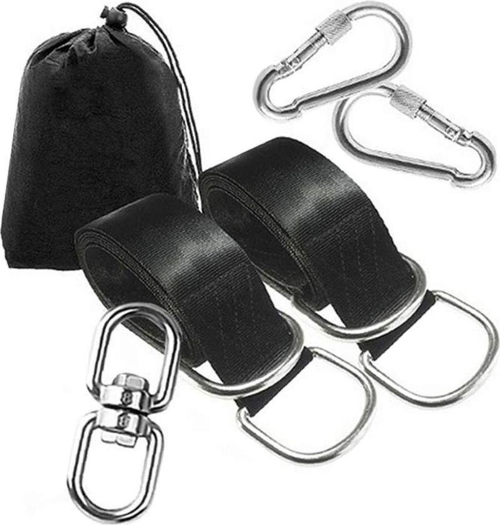 Baumschaukelgurte zum Aufhängen, Schaukelaufhänger für Hängematten, Reifen- und Untertassenschaukeln, einfache Installation