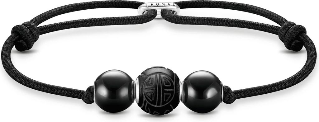 Thomas Sabo Armband Bead schwarz A2081-811-11-L22V