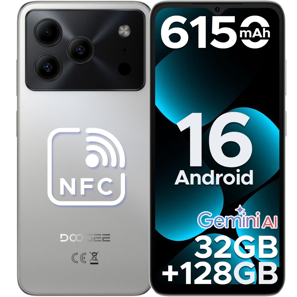 Smartfon DOOGEE Note56 Pro, Android 16, ekran 6,56" 90Hz, Zdjęcie produktu 