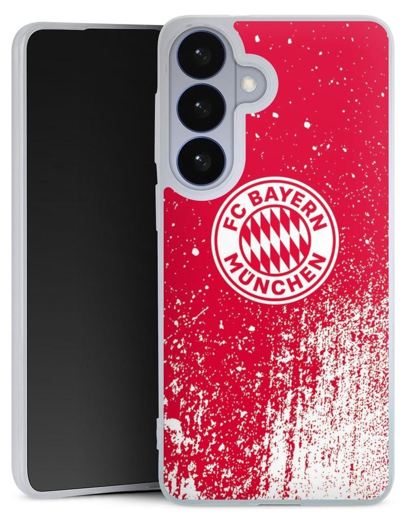DeinDesign Slim Hülle für Samsung Galaxy S26 Silikon Case Ultra Dünn Handyhülle FC Bayern München FCB Offizielles Lizenzprodukt
